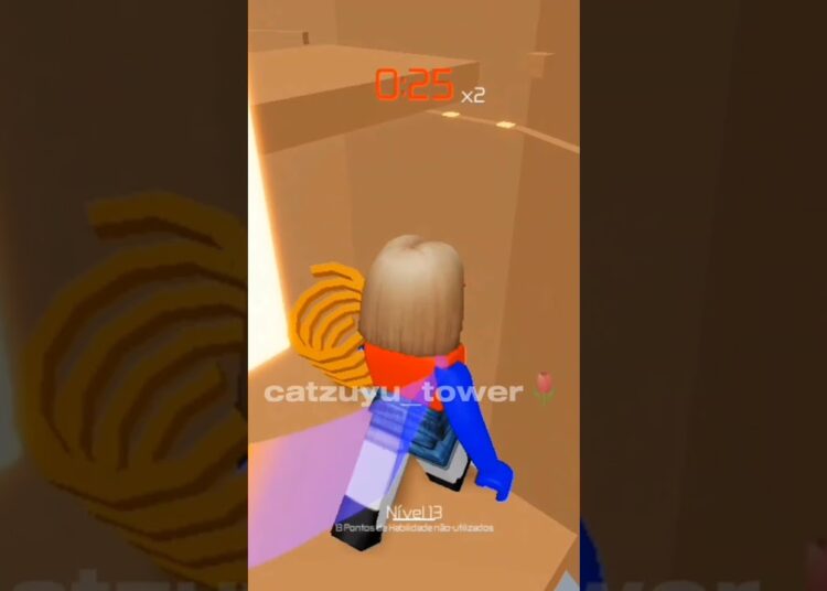 a voz de ia tá toda bugada dps mudo #roblox #naodeixaflopar #fofocas #towerofhell