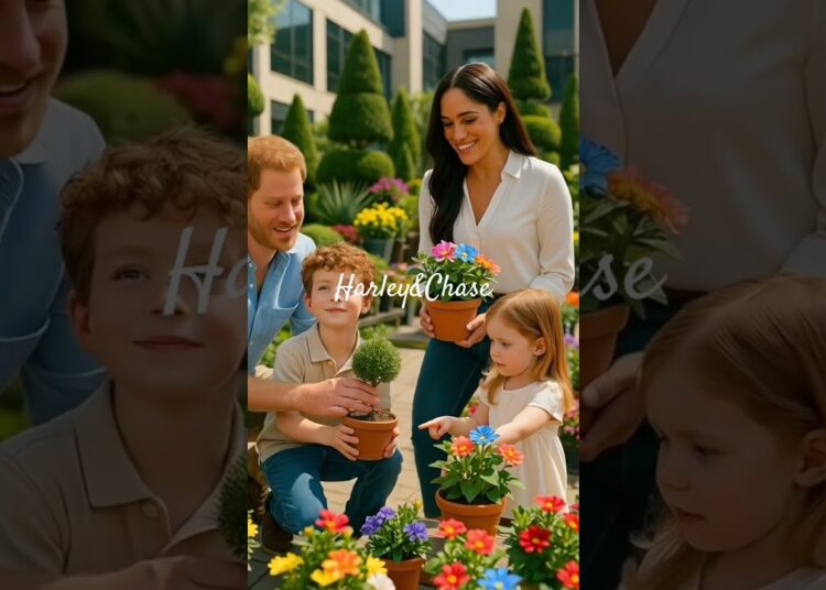 Prince Harry – Son & Daughter Buy Plants #Archie #royal #lilibet #princeharry #love #dad #family