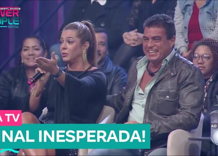 ‘A gente não imaginou que ia chegar na final’, diz Adriana para apresentadores | Power Couple