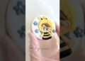 🐝Satisfying bee cookie decorating #cookiedecorating #cookies #royalicing #satisfying