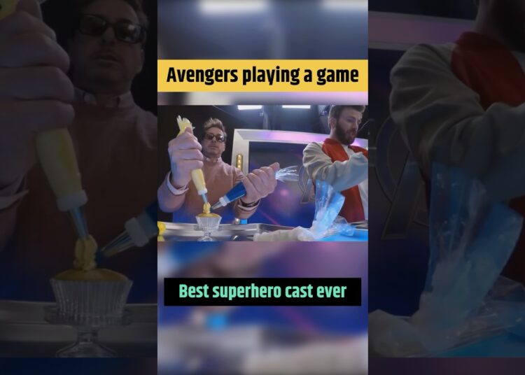 Avengers Try to Make Cupcakes Based on Their Characters 🧁😂 #mcu #marvel