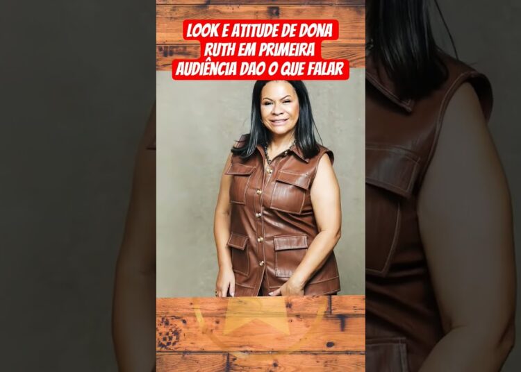 Look e atitude de dona Ruth dá o que falar #famosos #fofocas