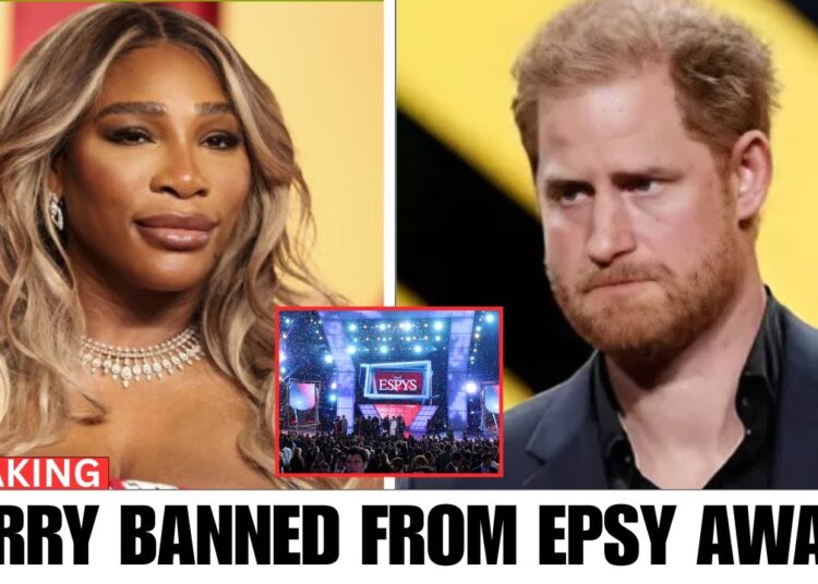 Harry ENRAGED After ESPY Awards Team BANS His From Attending 2025 EPSY Award