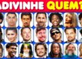 Adivinhe 70 Famosos e Celebridades 🎯🎬⚽ Cantores, Jogadores de Futebol, Youtubers