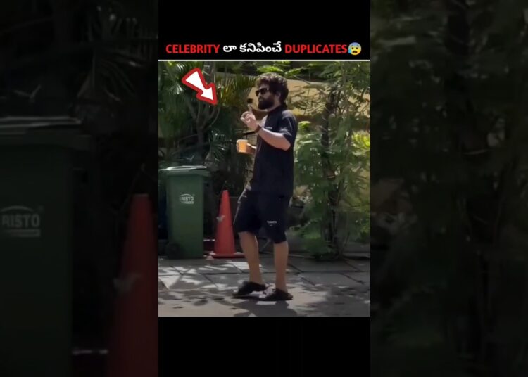 He Is Allu Arjun Duplicate ⁉️😰|#telugu #telugufacts #facts #shorts