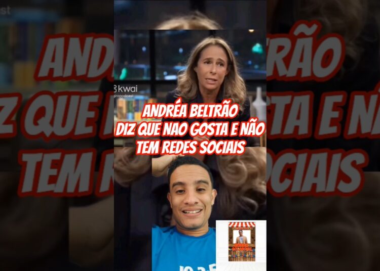 ANDREA BELTRAO DIZ QUE NAO GOSTA E NÃO TEM REDES SOCIAIS #andreabeltrao #pedrobial #shorts #sbt