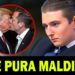 Barron Trump cai em lágrimas após fazer um GRANDE anúncio sobre seu pai