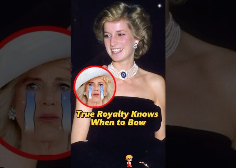 True Royalty Knows When to Bow.#shorts #celebrity #royal  #queen #diana #camilla #usa #king