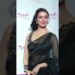 Shraddha Kapoor’s Starry Black Shiny Saree Look For The Spectacular Saudi Event #shraddhakapoor