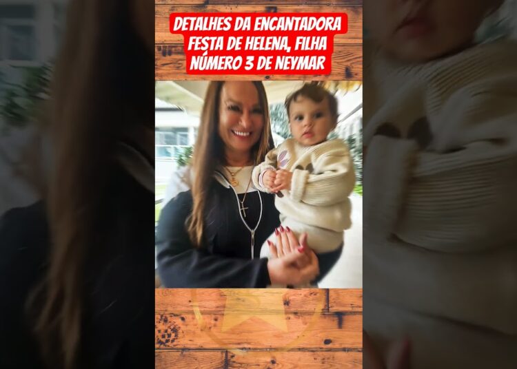 Festa de um ano da filha de Neymar #famosos #fofocas #neymar