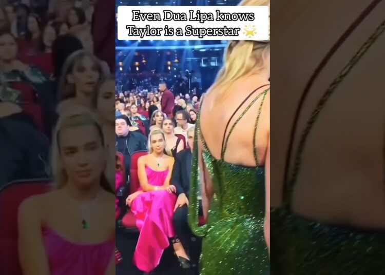 Here’s How Taylor Swift Is A STAR Of STARS 🌟 🤩ft.Dua Lipa #taylorswift #celebrity #swifties #dualipa