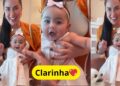 Clarinha Encanta a Web com Seu Look do Dia!💖Famosos & Notícias#clara #gracielelacerda
