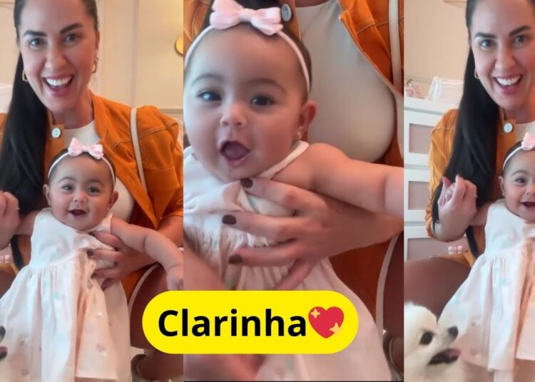 Clarinha Encanta a Web com Seu Look do Dia!💖Famosos & Notícias#clara #gracielelacerda