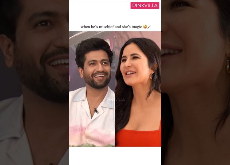 Vicky Kaushal TEASING Katrina Kaif Is Our Favourite Genre 🥰 | #shorts #bollywood #couple #trending