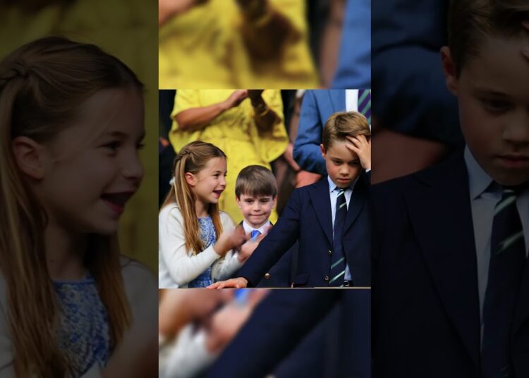 Louis is not happy at all. #royal #princewilliam #katemiddeleton