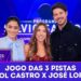 Jogo das 3 Pistas: José Loreto X Carol Castro  | Programa Silvio Santos (13/07/25)