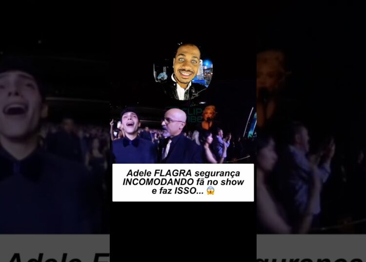 Adele viu ISSO e surtou 😱#Adele #fã  #AdeleBrasil #Show #AdeleViral #Famosos #Pop #Concerto #Shorts