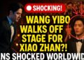 🔴Wang Yibo Walks Off Stage for Xiao Zhan?! Fans Shocked Worldwide!