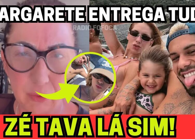 MARGARETH ESCANCARA VOLTA DE VIRGÍNIA E ZÉ FELIPE EM PASSEIO DE BARCO?