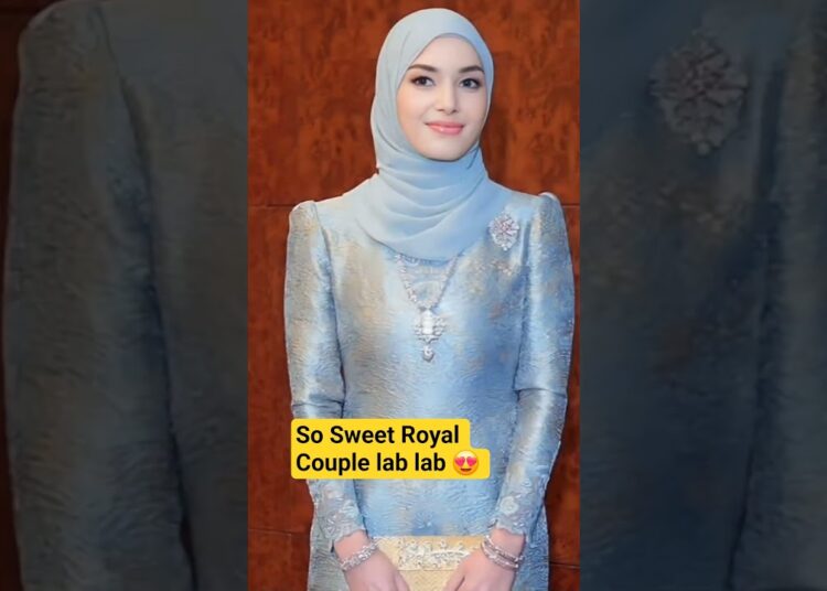 So Sweet Royal Couple Prince Mateen Anisha #royal #brunei #mateen #love #couple