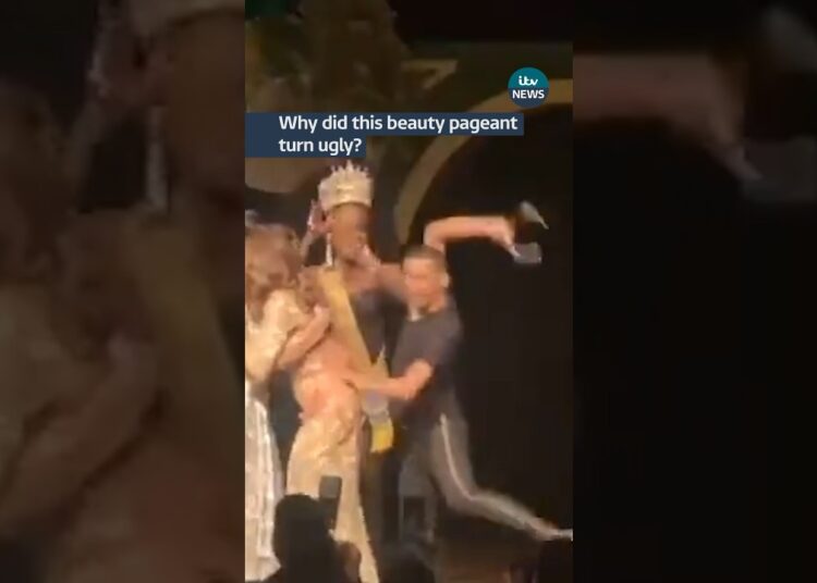 Why did this beauty pageant turn ugly? #itvnews #news #brazil #lgbt #lgbtnews