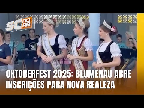 Blumenau abre seleção para realeza da Oktoberfest 2025