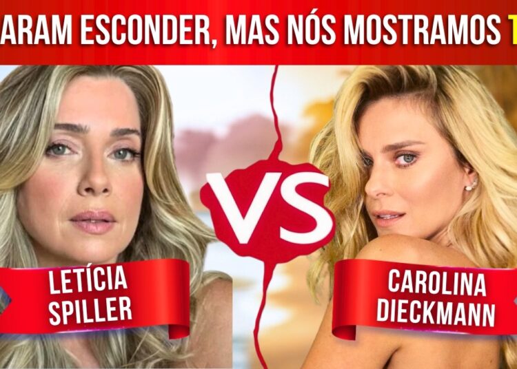 LETÍCIA SPILLER e CAROLINA DIECKMANN em imagens que a tv PROIBIU!
