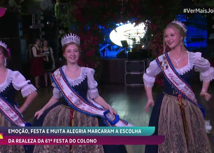 Sociedade Rio da Prata celebra escolha da realeza na 61ª Festa do Colono