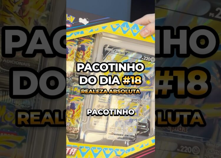 Ep.18 | Pacotinho do Dia! Box de Realeza Absoluta! #pokemon #pokemontcg #pokemoncards #pokémon