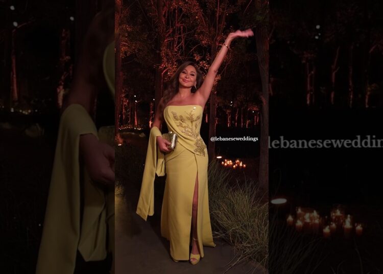The stars aligned at ELIE SAAB ‘ Son Wedding 🔥