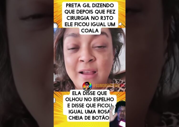 🚨 Preta Gil morre aos 50 anos nos EUA vítima de câncer 💔 #Luto #shorts #pretagil #famosos #noticias