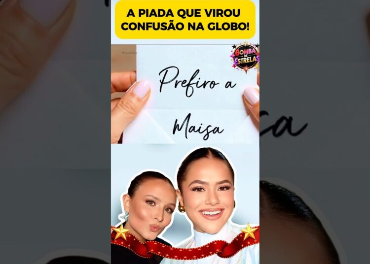 A piada que virou confusão na Globo entre Larissa Manoela e Maisa!