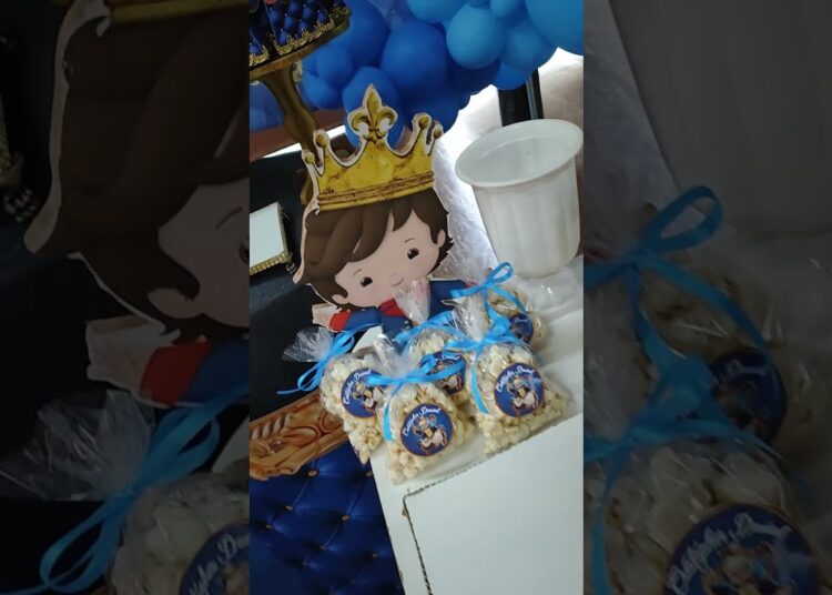 Doces personalizados Decoração Realeza #festa #trabalho #frdtainfantil #realeza