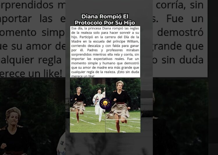 Diana rompió las reglas de la realeza por un gesto de amor #shorts #shortsviral #increíble