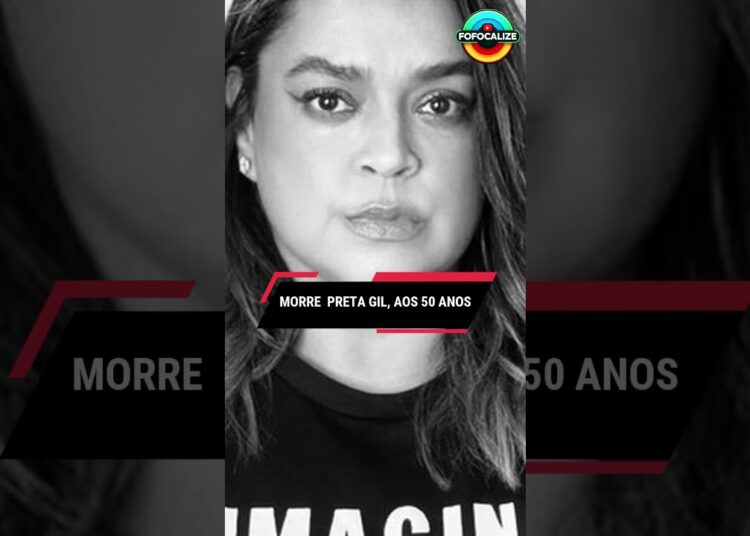Preta Gil faleceu neste domingo (20/7)