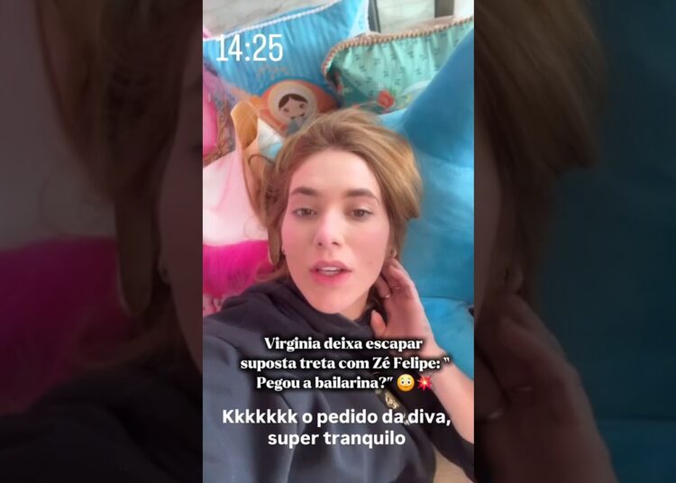 VIRGÍNIA DEIXA ESCAPAR SUPOSTA TRET😱✍️#fofocas #shotsviral  #virginiafonseca #virginia #shotsviral