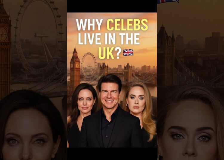 Why Celebrities Like Angelina Jolie, Tom Cruise & Adele Choose the UK 🇬🇧