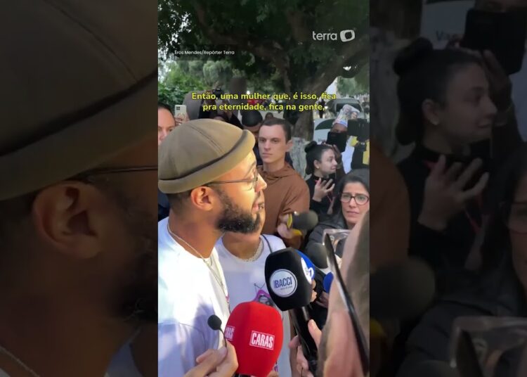 Irmão de Preta Gil diz que velório foi ‘tudo que ela imaginava’ #shorts