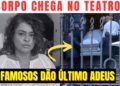 Corpo de Preta Gil chega no Teatro Municipal: Fãs se despedem da cantora