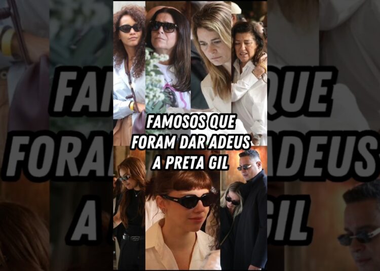 A REALEZA DOS FAMOSOS ESTEVE PRESENTE NA DESPEDIDA A PRETA GIL #shorts