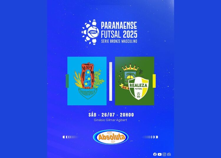 ⚽ PRUDENTÓPOLIS X REALEZA | SÉRIE BRONZE 2025
