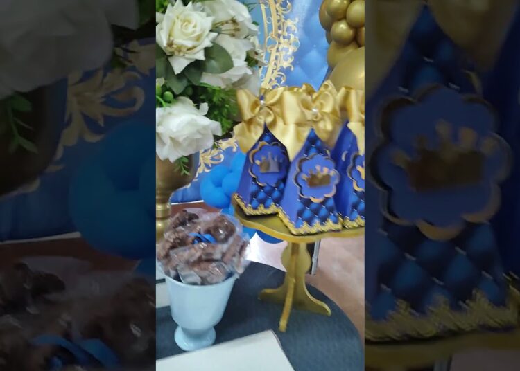 Festa Realeza #festa #decoracaodefestainfantil #realeza