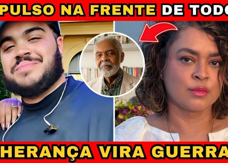 FILHO SECRETO DE PRETA GIL É EXPULSO AOS GRITOS POR BELA GIL EM REUNIÃO QUE TERMINA EM ESCÂNDALO!