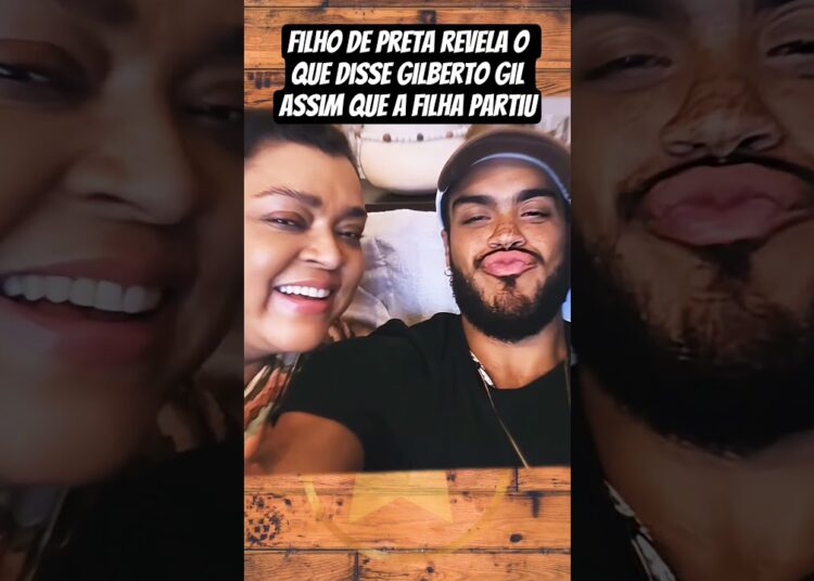 Filho de Preta Gil revela o que ouviu do avô #famosos #fofocas #pretagil