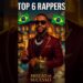 OS 6 RAPPERS MAIS FAMOSOS DO BRASIL E DO MUNDO. 🇱🇷🇧🇷🎙️🎶💥#edits #brasil #sucesso #naldobenny