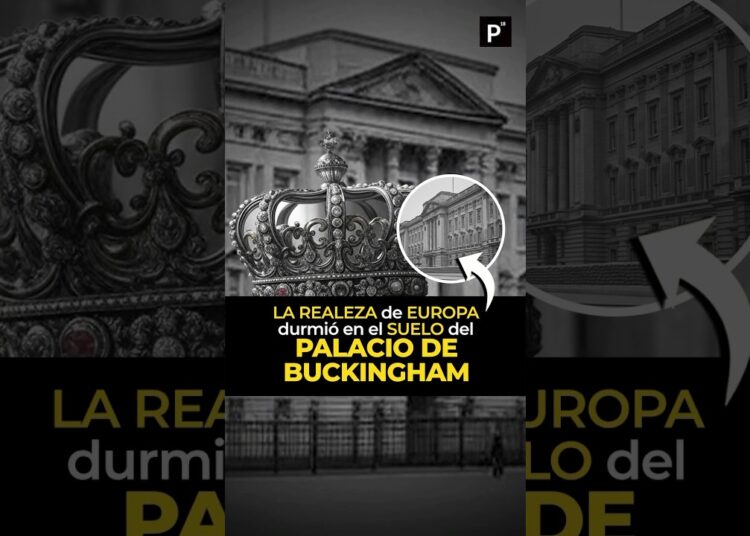 LA REALEZA de EUROPA durmió en el SUELO del PALACIO DE BUCKINGHAM #sabiasque #realeza