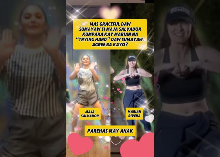 Maja Salvador vs Marian Rivera😱 #majasalvador #marianrivera #celebrity #viralshorts