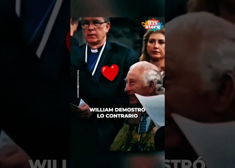 ¡Momento ÚNICO! ¡William Demuestra que la Realeza SÍ Tiene Corazón! ❤️ #shorts