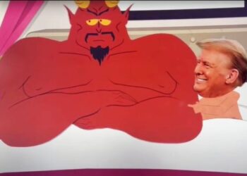 A Casa Branca faz a estréia de 'South Park' critica Trump