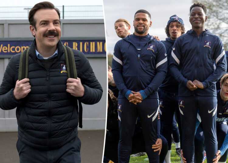 A estrela de 'Ted Lasso' Phil Dunster sai, foto da quarta temporada revelada